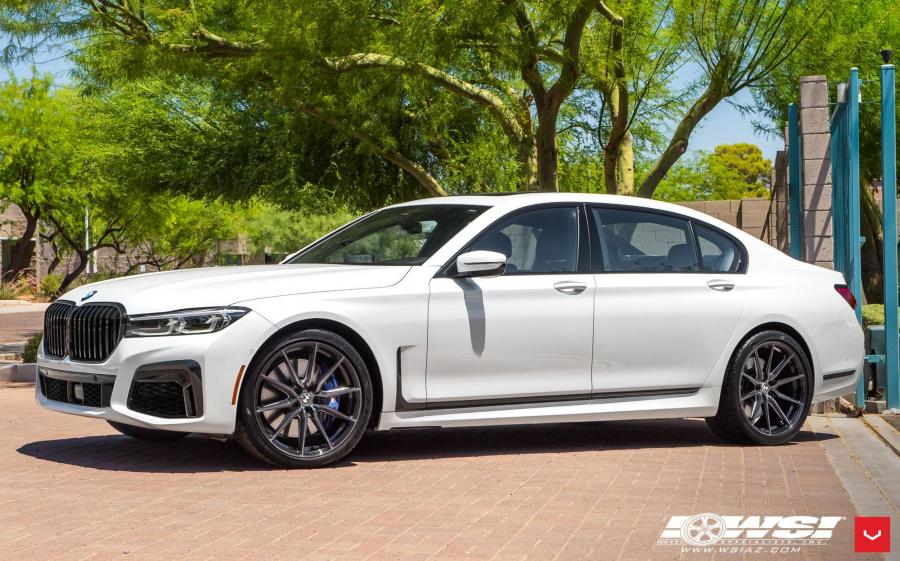 BMW 750i xDrive on Vossen Wheels (HF-3) '2019